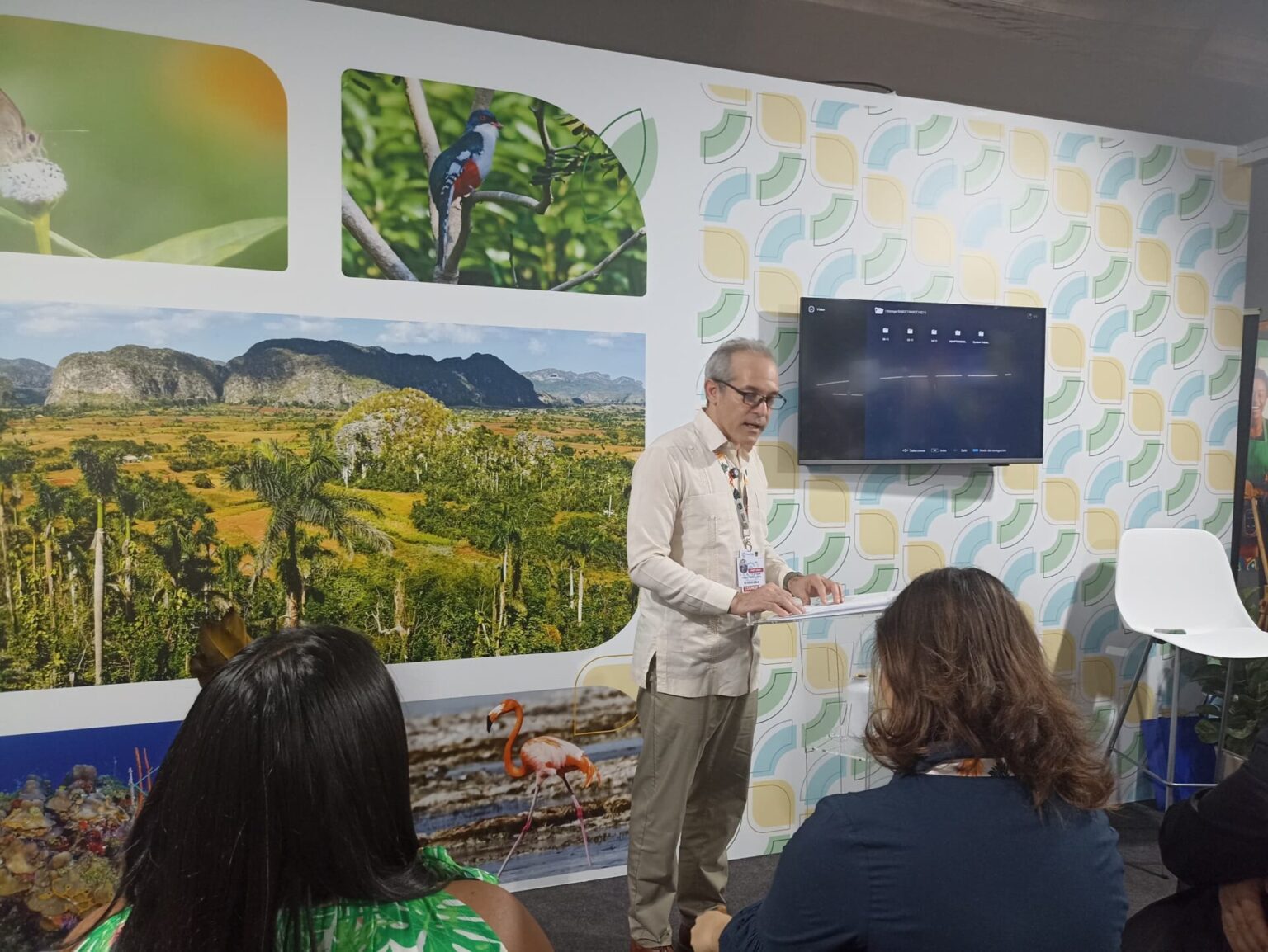 Inaugura Cuba su pabellón en COP 30