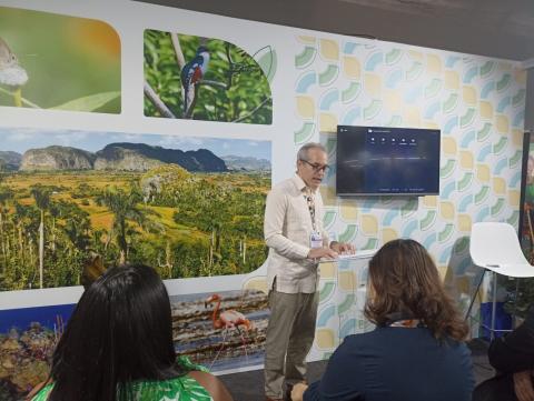 Inaugura Cuba su pabellón en COP 30